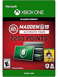 Madden NFL 19: MUT 2200 Madden Points Pack - Xbox One [Digital Code]