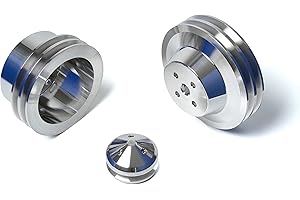 CVF RACING V-Belt Pulley Kit for Small Block Ford, 289-302