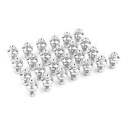 RTrhinoTuning 50pcs Wheel Rim Lip Rivets Nuts of