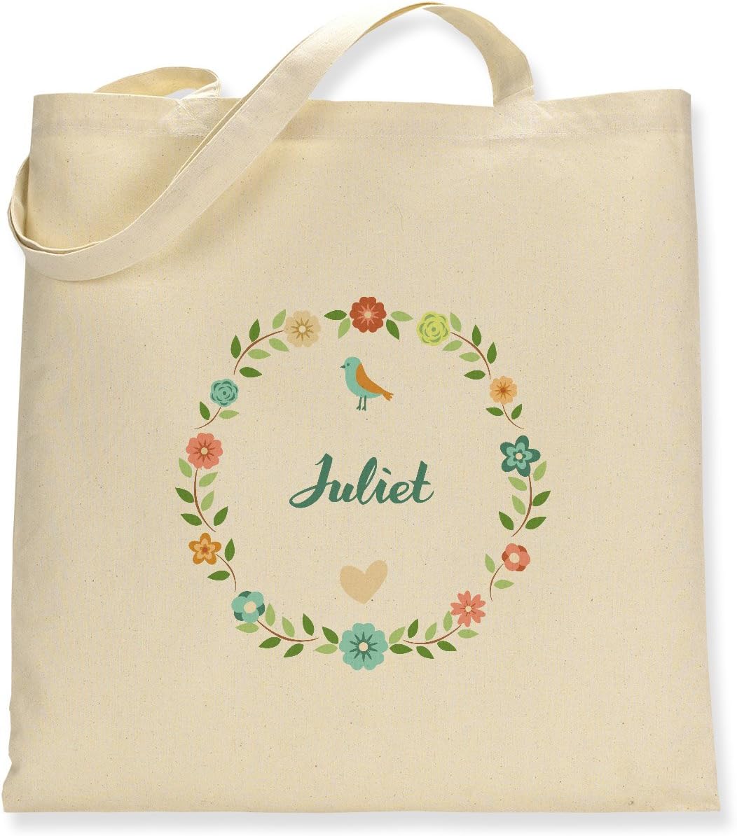 Floral Juliet - Canvas Tote Bag
