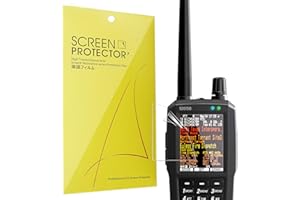 Lamshaw Compatible for Uniden SDS150 Digital Handheld Police Scanner Screen Protector, [6 Pack] Full Coverage TPU Clear Film 