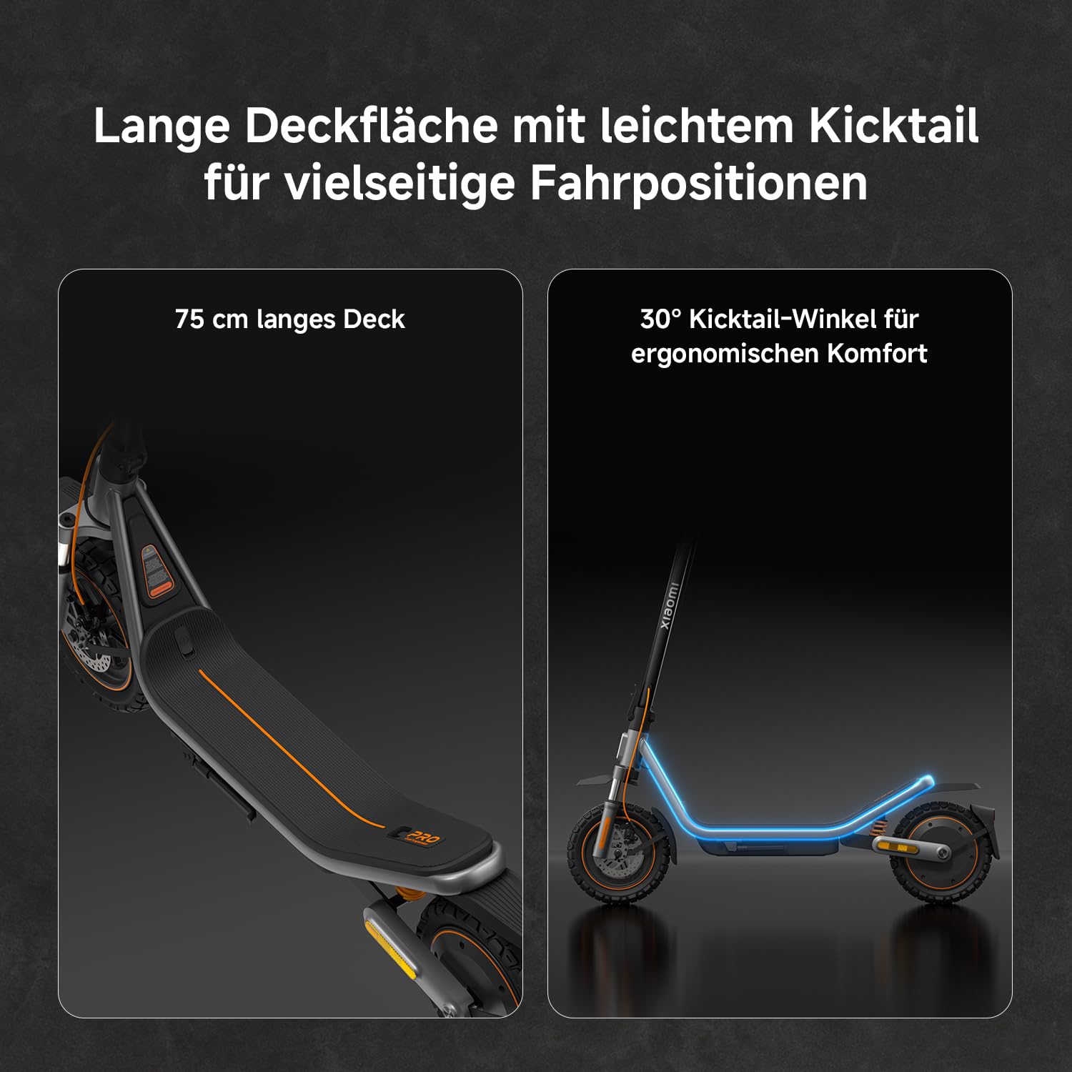 Xiaomi E-Scooter 6 Ultra, 6 Max, 6 Pro mit Deutscher Straßenzulassung (Max 20km/h, bis 75km Reichweite, 12" Tubeless-Reifen, Doppelfederung, Doppelbremse, Faltbarer Scooter) 2