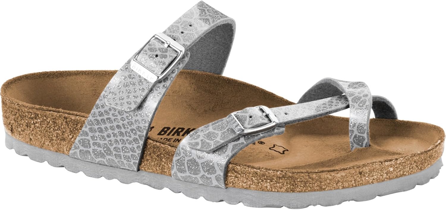 birkenstock mayari silver
