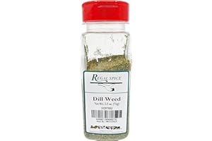 REGAL SPICE Regal Dill Weed Spice - Chopped Dill Herb to Add Pungent and Slightly Sweet Flavor to Your Dishes (Dry Dill Weed 2.5 oz Container for Cooking and Seasoning Needs)