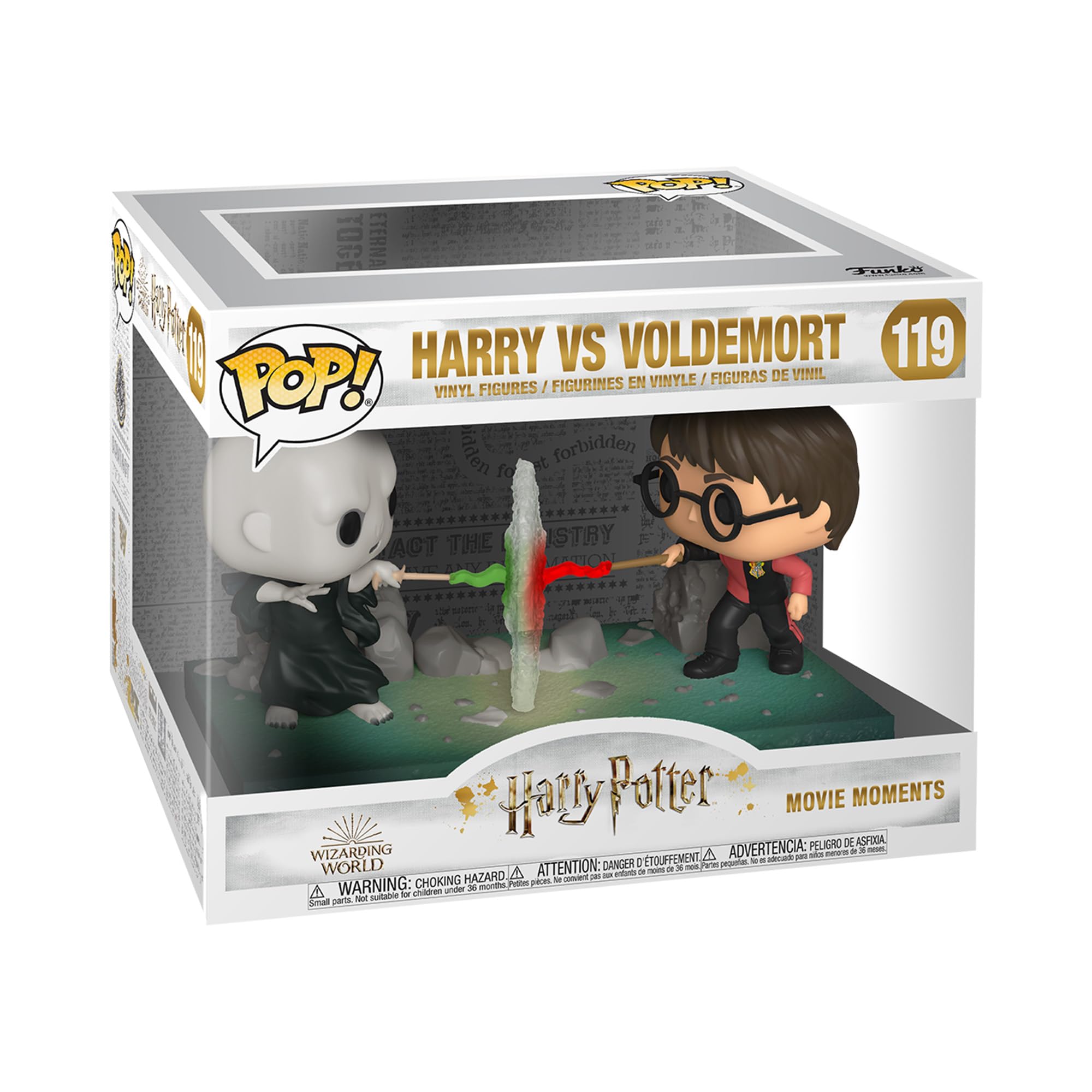 Funko POP! Moment: Harry Potter VS Voldemort - Collectable Vinyl Figure - Gift Idea - Official Merchandise - Toys for Kids & Adults - Movies Fans - Model Figure for Collectors and Display