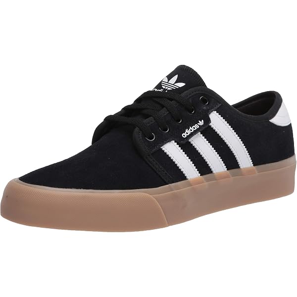 Amazon.com | Adidas Originals Men's Seeley XT Sneaker, Black/White/White,  7.5 | Skateboarding
