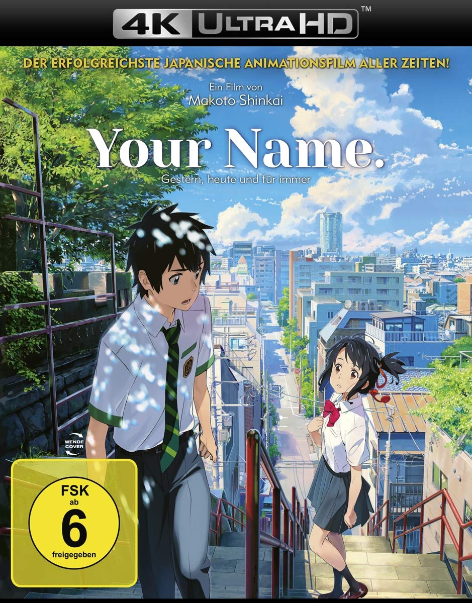 Your Name Gestern Heute Und Fur Immer 4k Ultra Hd Blu Ray 2d Amazon De Shinkai Makoto Dvd Blu Ray