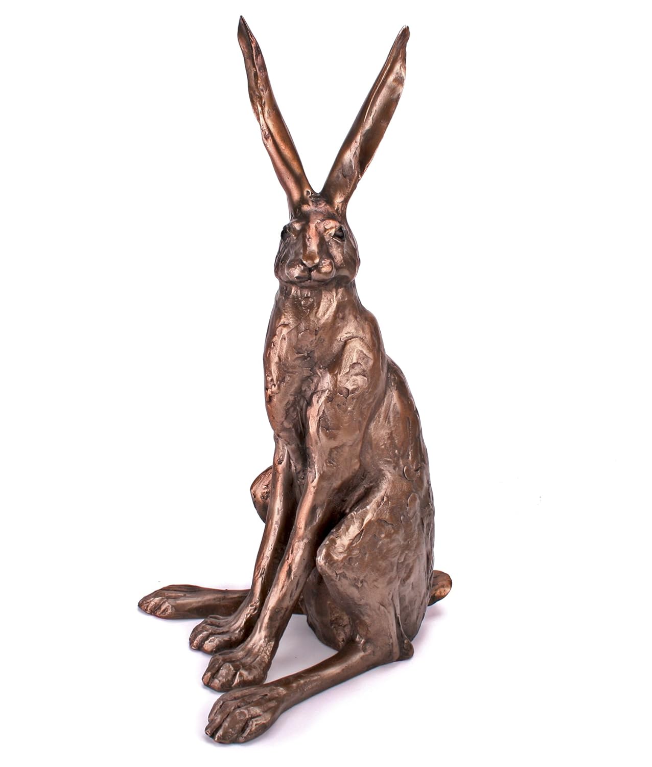 Artwork Sitting Hare Large Bronze Hare Sculpture by Paul Jenkins Frith