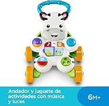Fisher-Price Learn with Me Zebra Walker Spanish Version GXC34 view 3
