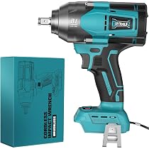 Amazon.com: Llave de impacto inalámbrica de 1/2 pulgada para ...