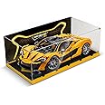 NAOCARD Acrylic Display Case for Lego Technic McLaren P1 Race Car Toy,(No Models Only Box), Dustproof Clear Display Box Compatible with Lego 42172