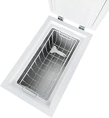 Willow WCF60W 51L Freestanding Chest Freezer Garage Safe 4-Star - White view 8