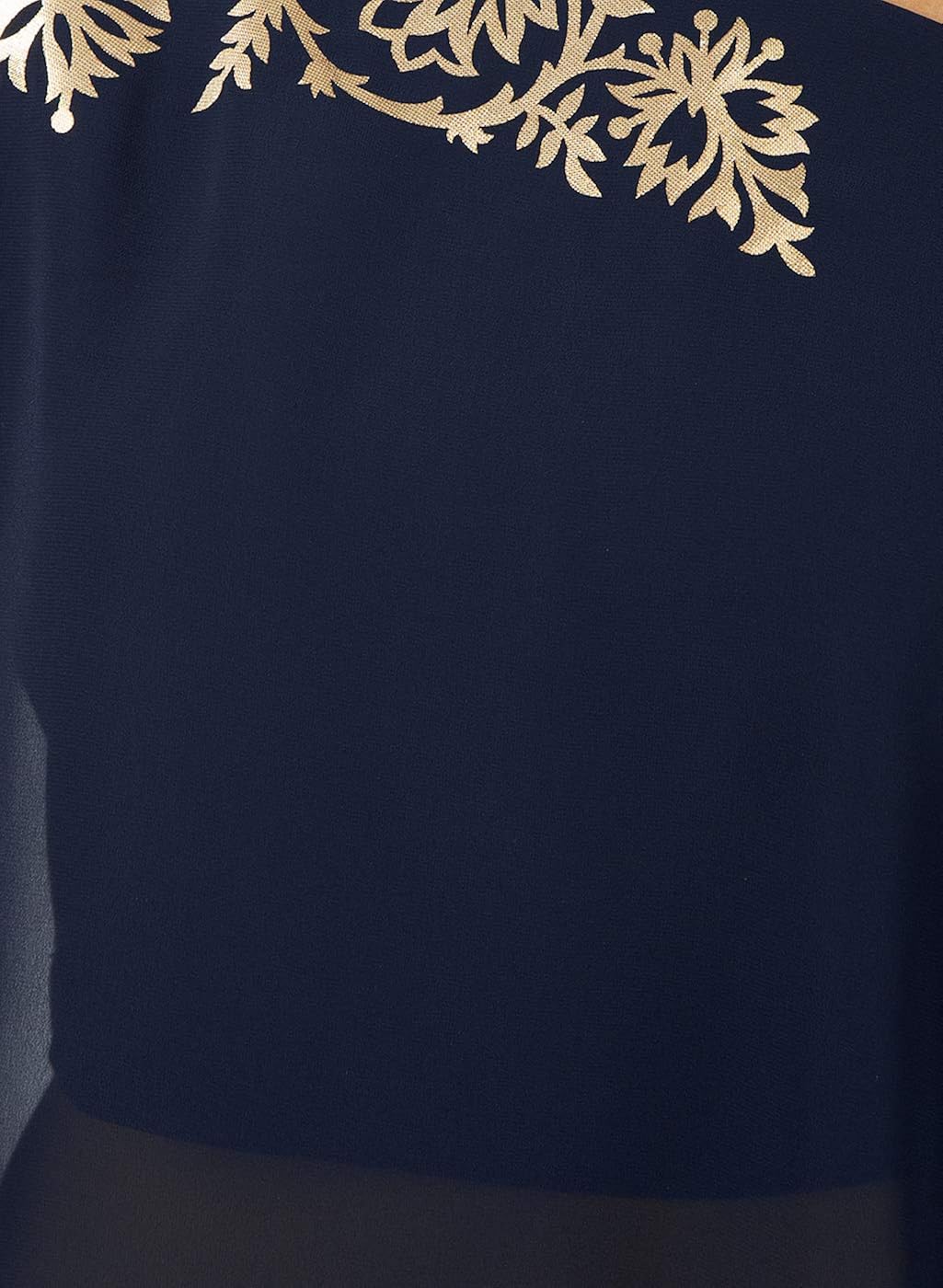 indya women's floral regular fit top