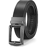 BOSTANTEN Belt Men Leather Reversible Belts for Men 1 3/8" for Casual Golf Dress Pants, Two-in-One Belt Gift