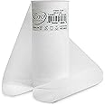Expo International Premium Matte Tulle, Roll/Spool of 6 Inches X 25 Yards, Nylon-made Tulle Fabric, Matte Finish, Soft, Lightweight, Washable, Easy-to-Use White
