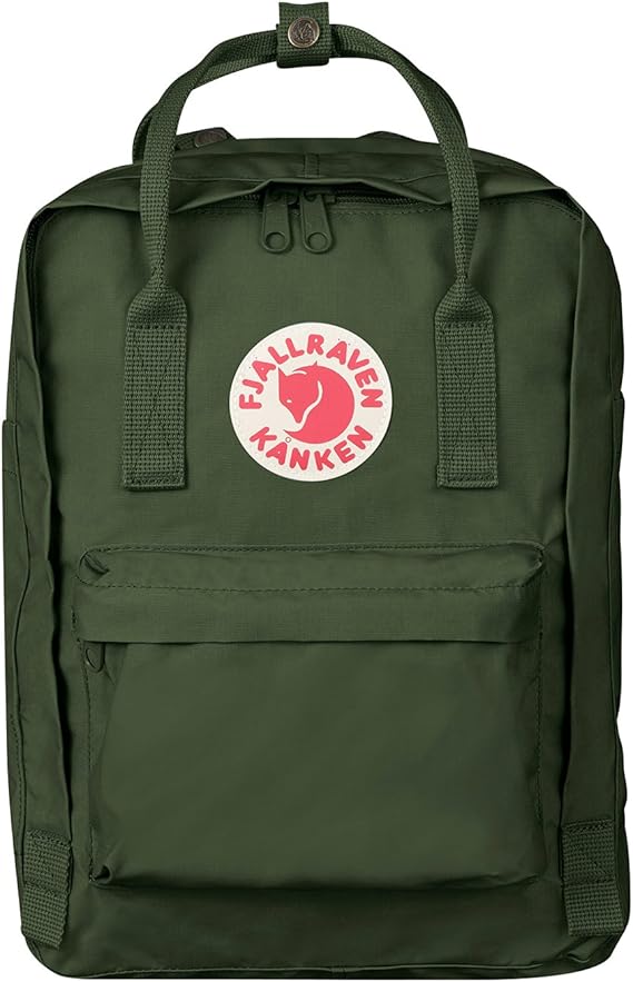 Fjall Raven Unisex Kanken Laptop 13" Backpack Bag Forest Green Amazon