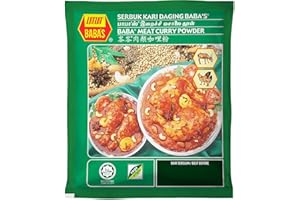 Babas Meat Curry Powder, 8 Ounce by Monstra LLC (dba Pacific Rim Gourmet)