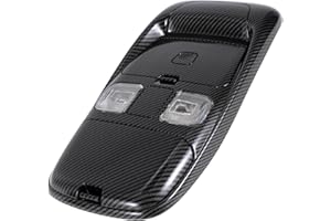 SWITCHRISE Carbon Fiber Overhead Console Light Assembly for Dodge for Ram 1500 98-01 Interior Roof Ceiling Dome Reading Map L