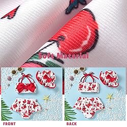 Little Baby Girls Swimsuit Strawberry Bikini Two
