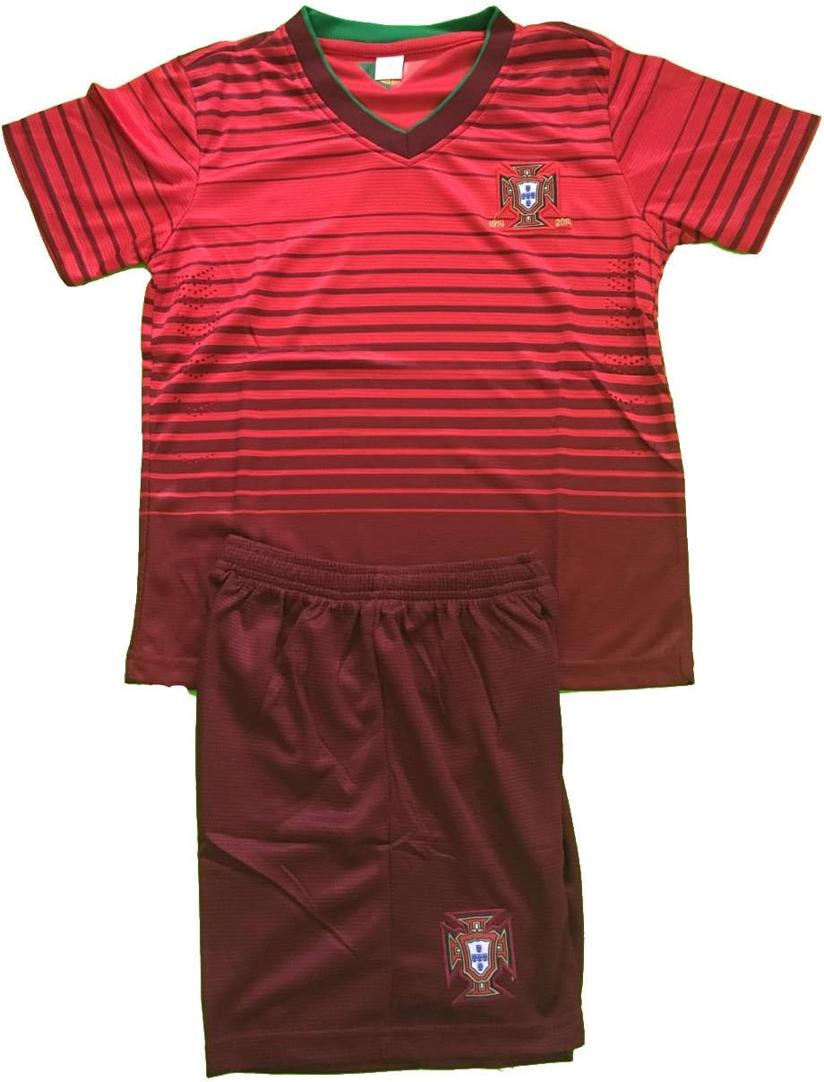 INT Portugal Soccer Youth Medium (Size 10) Sets Jersey and Short .New