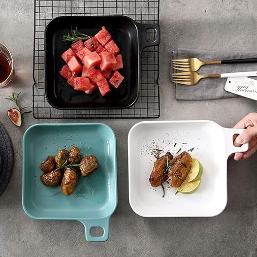 YTO Fuente De Horno Plana Inferior Creativa Horno De Microondas ...