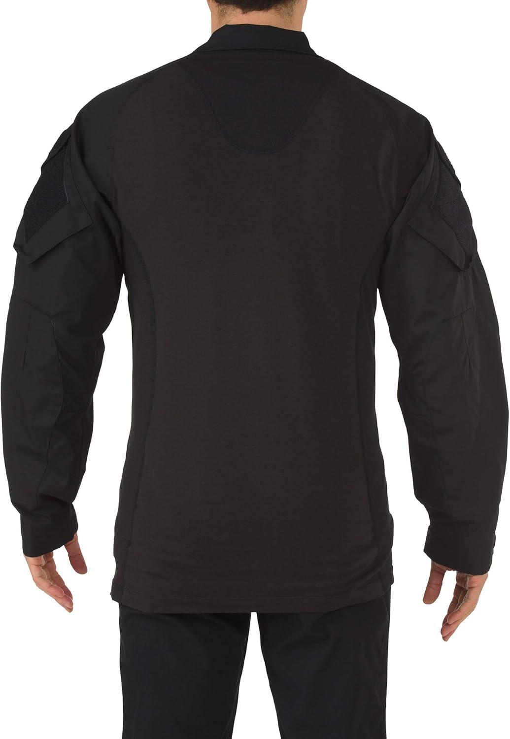 5.11 Tactical Men's Rapid Assault Long Sleeve Shirt, Poly/Cotton Ripstop, Shoulder Pockets, Style 72194: Clothing