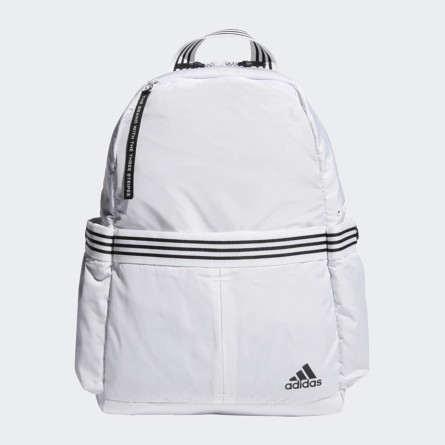 the brand with the three stripes bag