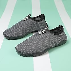 QPT Water Shoes Barefoot Aqua Socks Fast Dry Beach