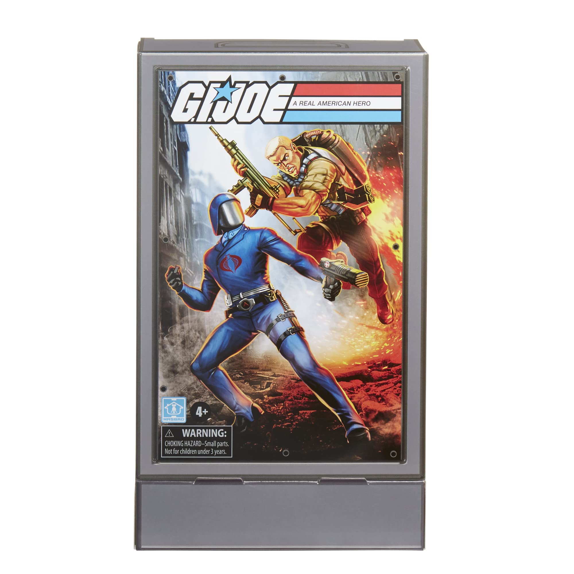 Hasbro G.I. Joe Retro Collection Duke Vs. Cobra Commander - 9.5 cm