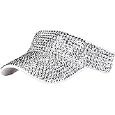 Empty Top Women's Baseball Cap Exquisite Rhinestone Visor Hat Stylish Casual Sun Hats Outdoor Travel Leisure Peaked Caps