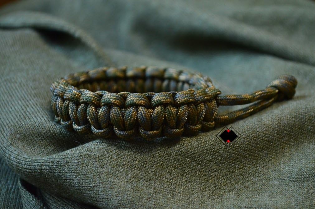 Venom Mad Max Adjustable Paracord Survival Bracelet Tom Hardy 7.5"