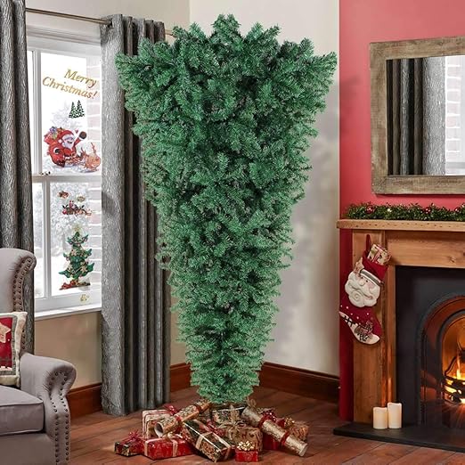 Amazon Com Aytai 7ft Upside Down Artificial Christmas Tree With