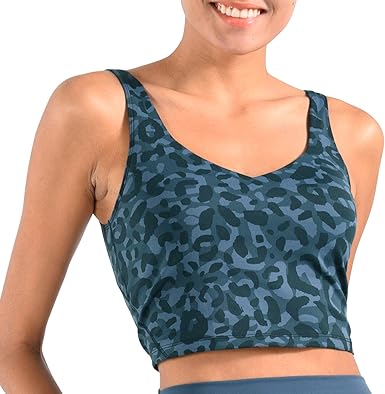 womens padded sports bra