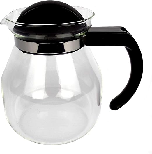 1 Litre Glass Coffee Jug for Filter Paper Dripper Cones by EDESIA