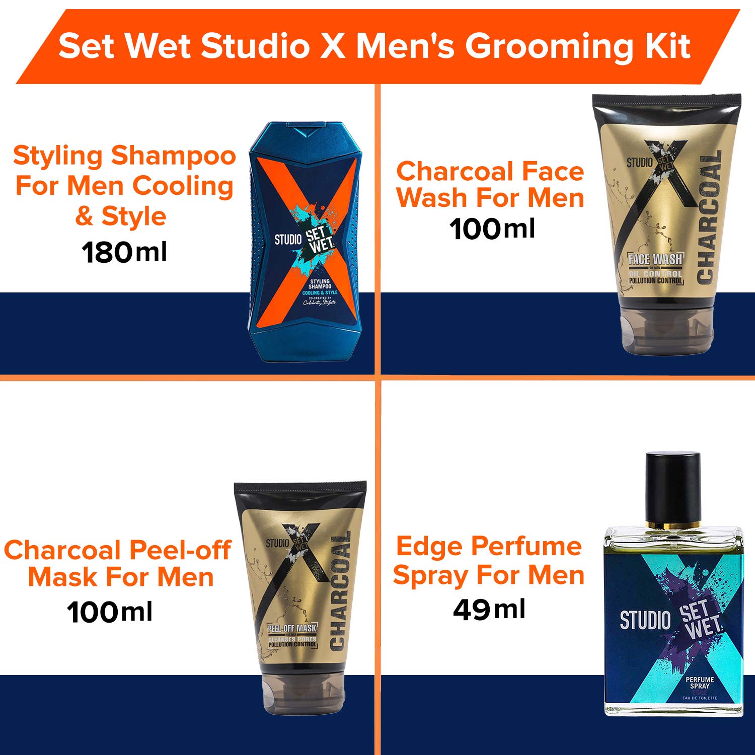 set wet charcoal face wash