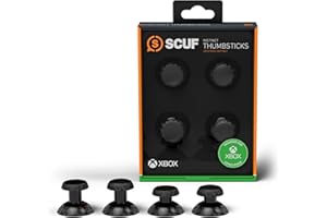 SCUF Instinct Interchangeable Thumbsticks 4 Pack, Replacement Joysticks only Instinct Pro Performance Xbox Series X|S Controller - Black