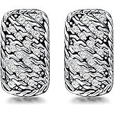 UNY JEWEL Jewelry Foxtail Rectangle Shape Women French Clip Earring Designer Inspired Birthday Christmas Valentine Gifts