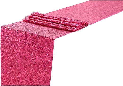 Amazon Com Eternal Beauty Sequin Table Runners 14 X 108 Hot