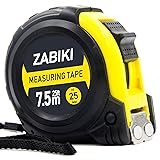 Measuring Tape Measure, 25 Ft Easy to Read Decimal