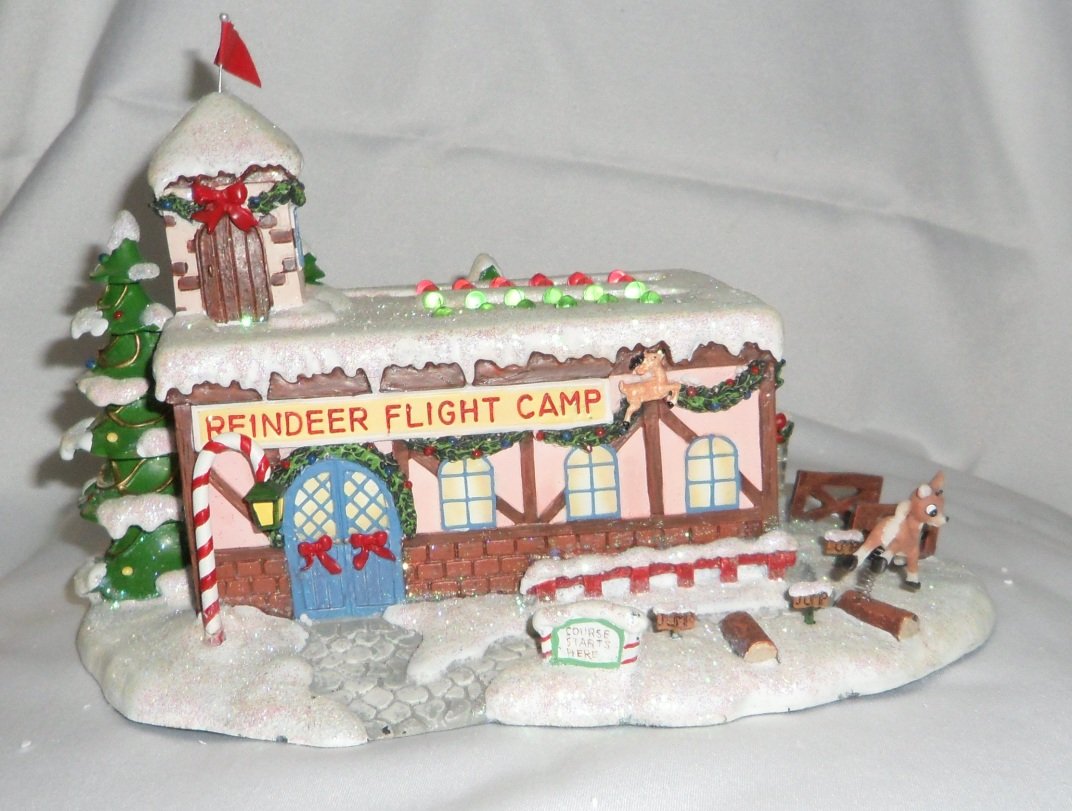 Rudolph the Red-Nosed Reindeer Holiday Village Collection - Coach Comet's Flight Camp #2