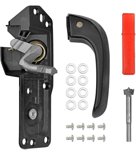 Maniglia Interna Auto Dorman 97731 | Sostituzione Per Chevrolet/Pontiac | Colore Nero E Argento - 2
