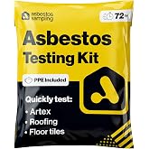 Asbestos Testing Kit (Quality PPE Included) - 3 Business Day Results (72hr) from NVLAP Lab - Test Fee Included (1 Sample)