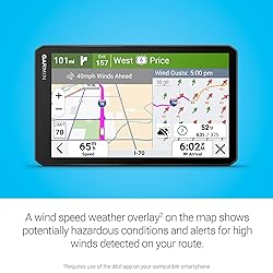 Garmin dezl OTR720, Large 7' GPS Navigator, Custom