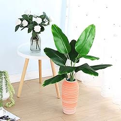 CATTREE 33 inch Tall Artificial Banana Tree, 9