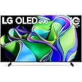 LG C3 Series 42-Inch Class OLED evo 4K Processor Smart TV for Gaming with Magic Remote AI-Powered OLED42C3PUA, 2023 with Alexa Built-in