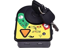 YLQASOON Ignition Switch & Module 92504227 725-06119 925-06119 725-04227 430-220 925-1745 112-0312 Compatible with MTD Cub Cadet Riding Mowers