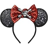 XINXIYAN Pirate Costume Women Pirate Hat Pirate Accessories Mouse Ears Headband(Pirate)
