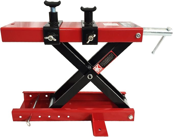 Trad4U Motorbike Stand Scissor Lift 500KG 1100lb Motorcycle Center Jack