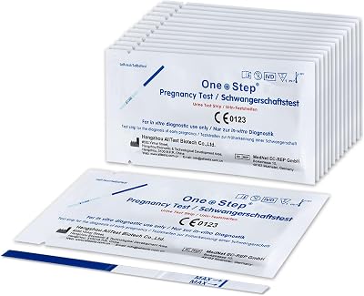 One Step 15 x Ultra Early 10mIU Pregnancy Test Strips 3.5mm Dipstick