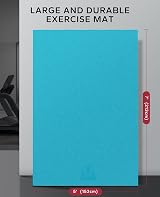 HAPBEAR Large Yoga Mat 7x5ft 8mm Non-Slip Extra Thick Home Gym view 2